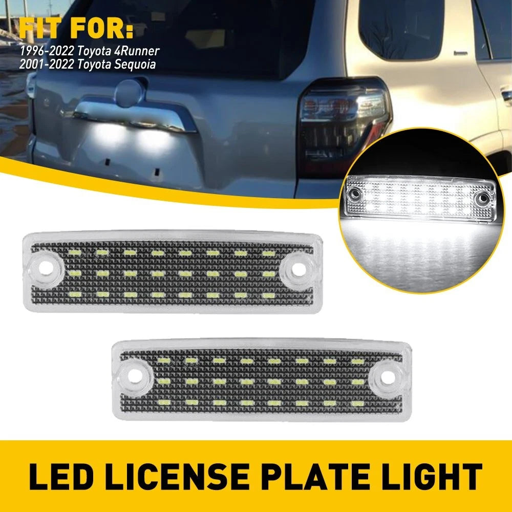 For 96-22 Toyota 4Runner 01-22 Sequoia Bright LED License Plate Tag Light EOA 6B93BC-57