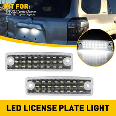 For 96-22 Toyota 4Runner 01-22 Sequoia Bright LED License Plate Tag Light EOA 6B93BC-57