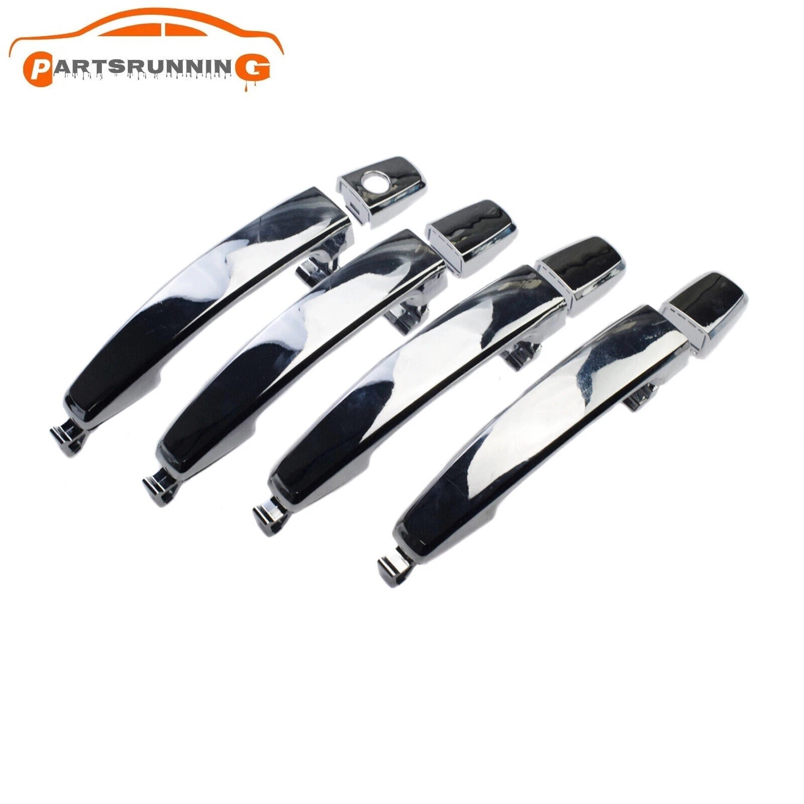 Exterior Door Handle Chrome Front Rear Left Right96468306 For Chevy Aveo Captiva 6B93BC-57