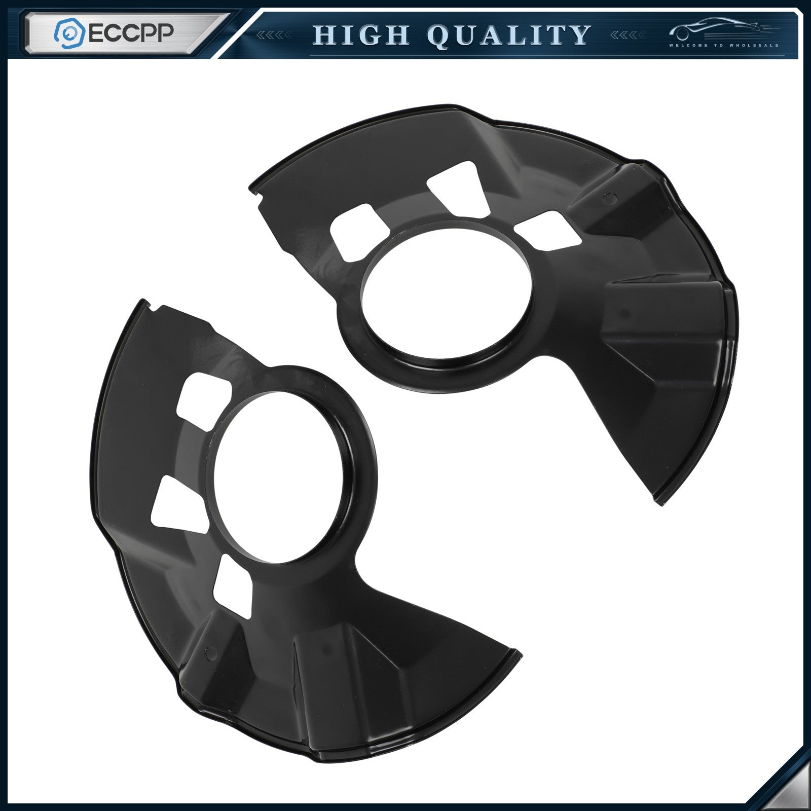 Front Brake Dust Shield Fit For 2006 2007 2008-2012 Ford Fusion MKZ Milan 6B93BC-57