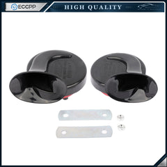 135DB Dual Tone Electric Snail Air Sire Horn Kit For Trumpet  Train Car Truck 6B93BC-57