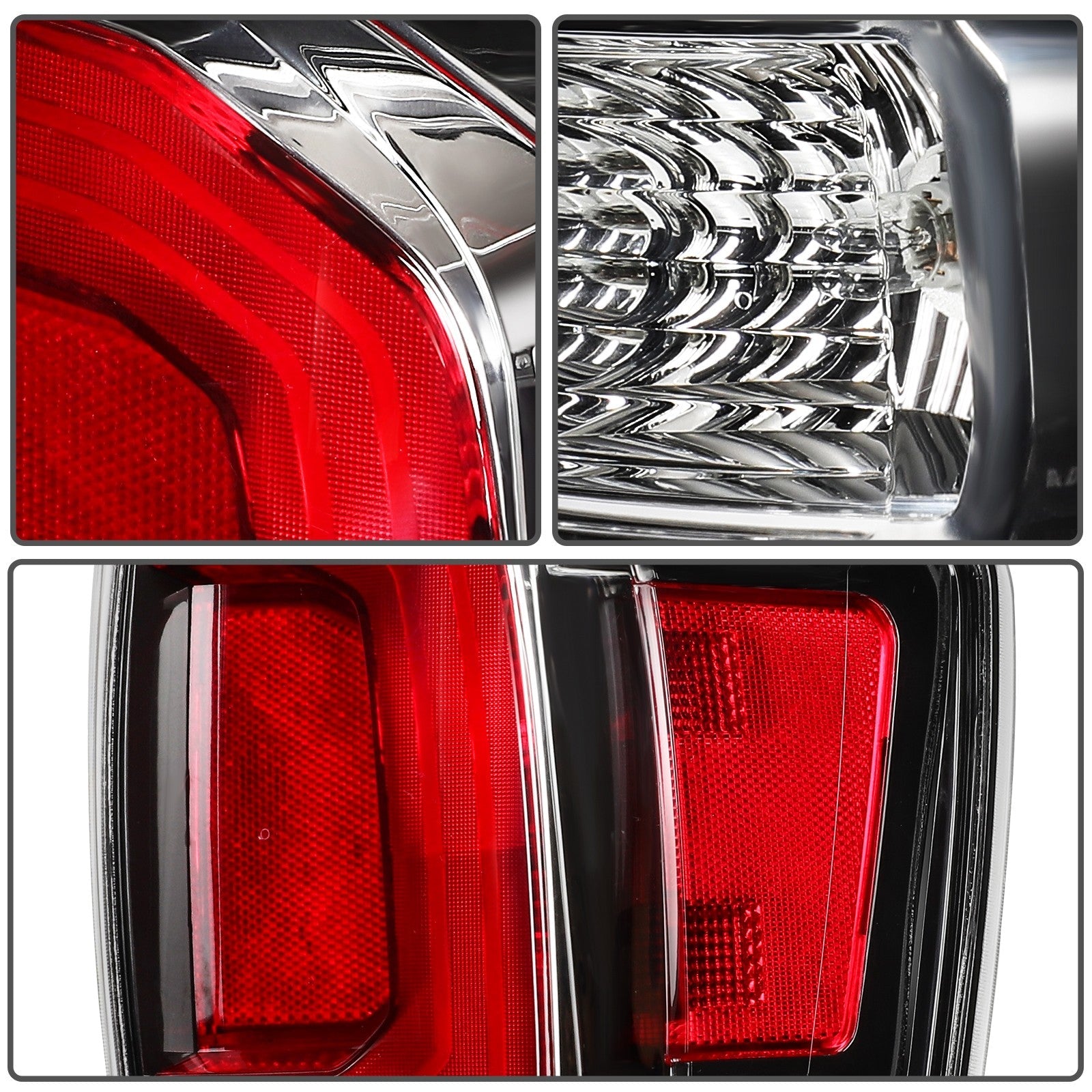 For 2023-2020 Toyota Tacoma Rear Brake Left+Right Tail Light Assembly 6B93BC-57