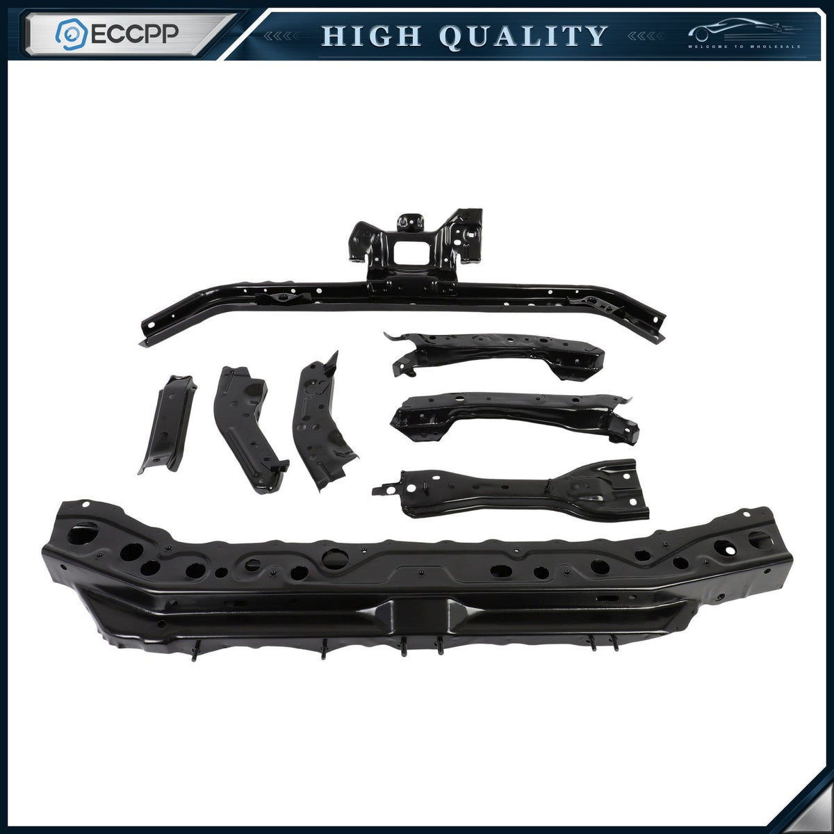 Radiator Support Core Assembly For 2013 2014 2015 2016 2017-2019 Nissan Sentra 6B93BC-57