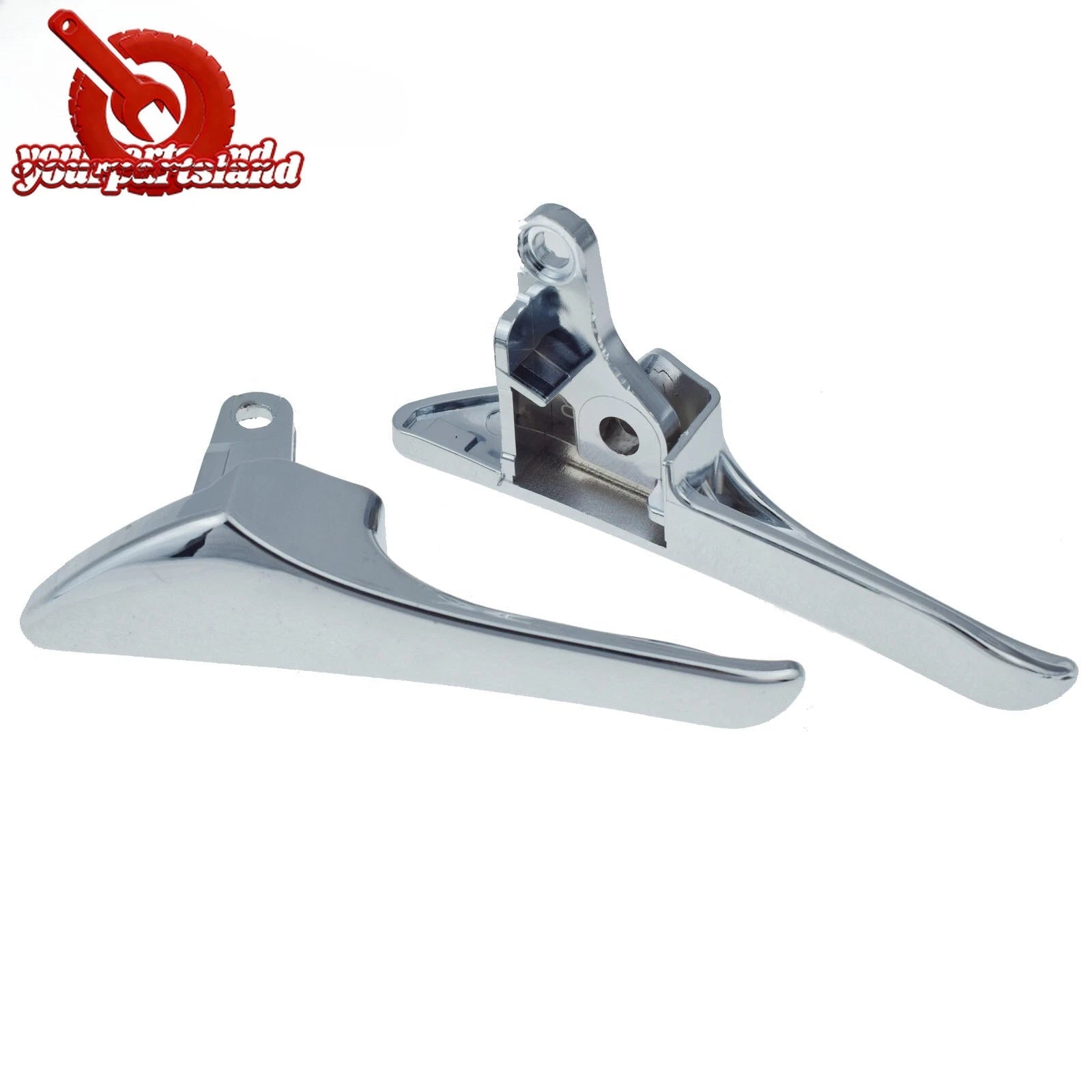 Left Right Interior Door Handles 4PCS Chrome For Mercedes S211 W211 W219 03-09 6B93BC-57