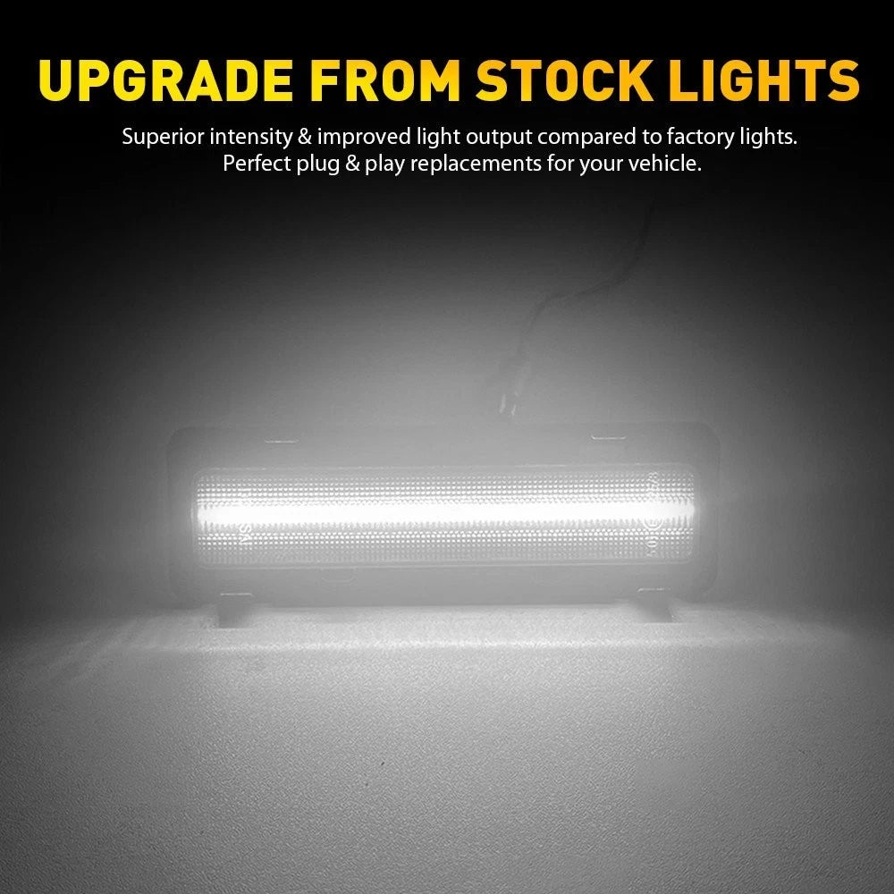 For 1982-1992 Chevy Camaro Front Fender Side Marker Light RH LH W/ LED Bulbs EOA 6B93BC-57