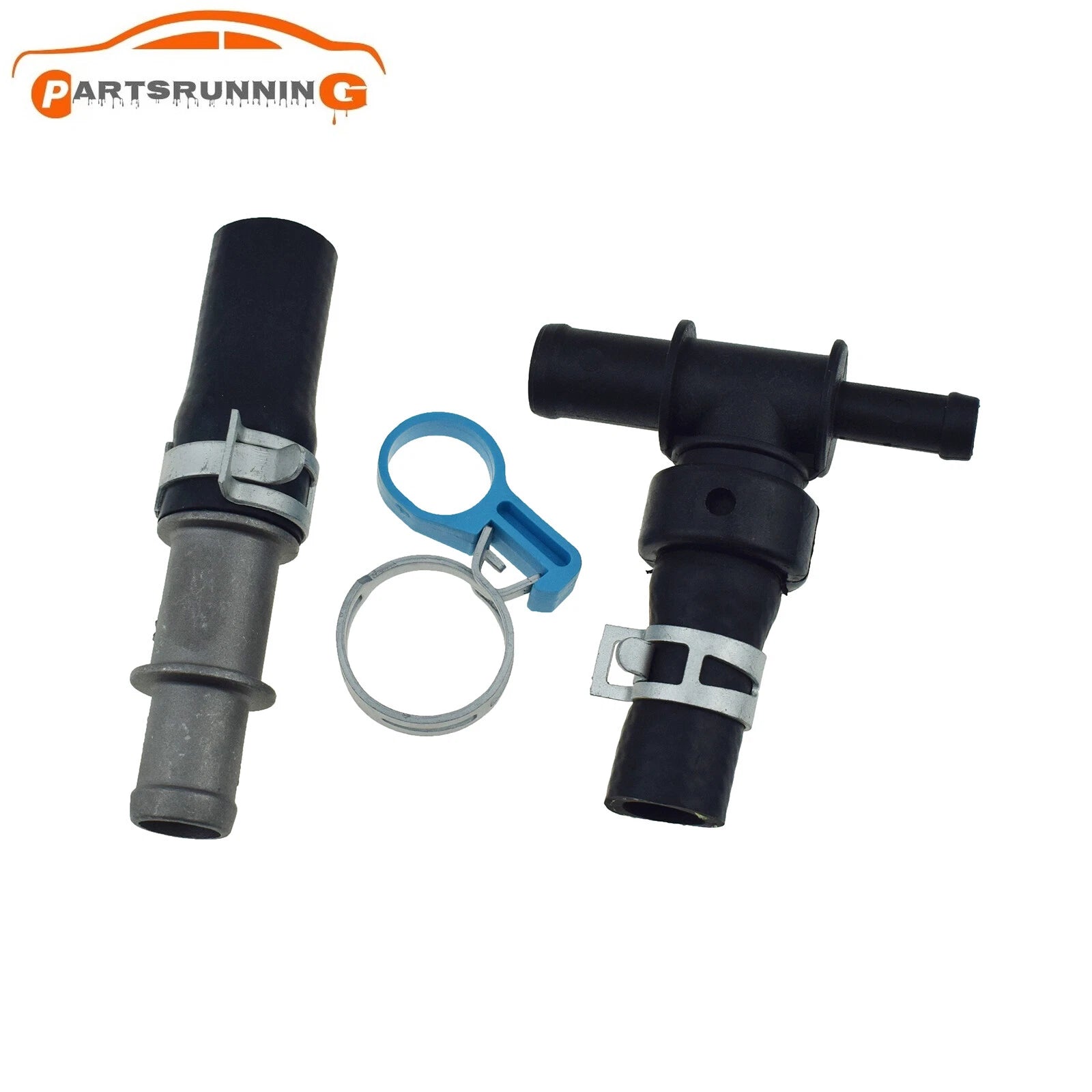 2X Heater Hose Outlet Pipe For Nissan Frontier Xterra Pathfinder 92408EA000 6B93BC-57
