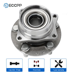 1Pc Wheel Hub Bearing Assembly Front For Toyota Prius 2004-2009 2008 2007 2006 6B93BC-57