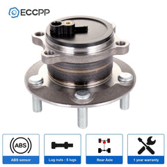 1Pc Rear Wheel Hub Bearing Assembly For 2014 2015 2016 2017 2018 Mazda 3 FWD 6B93BC-57