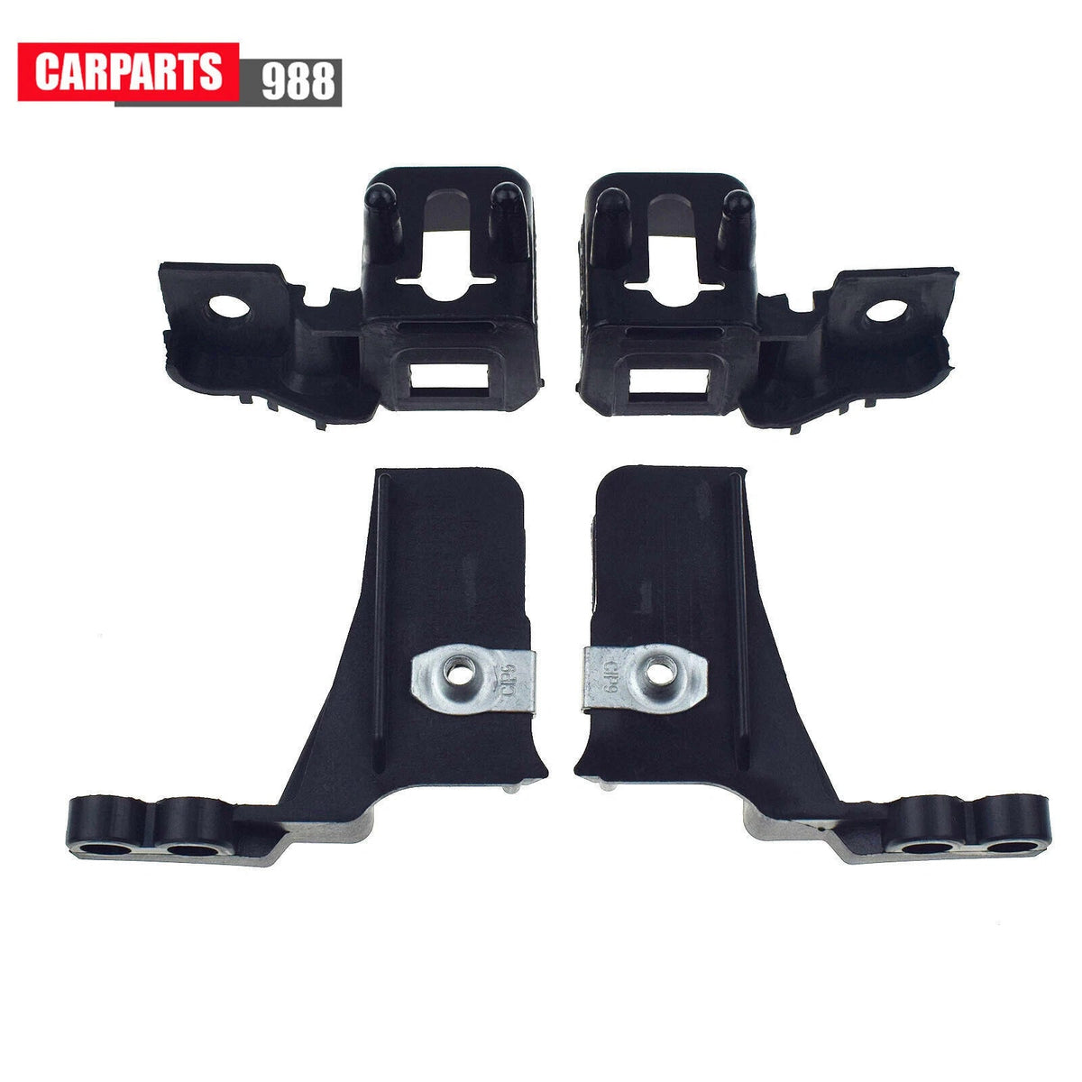 4Pcs Headlight Lamp Mounting Bracket For Ford Fusion MKZ DS7Z13A005A DS7Z13A004A 6B93BC-57