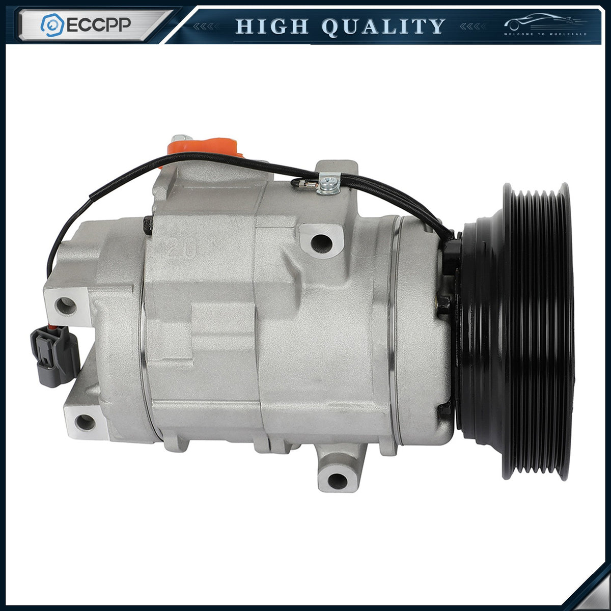 AC A/C Compressor W/Clutch For 01-02 Honda Accord 3.0L 99-03 Acura CL TL 3.2L V6