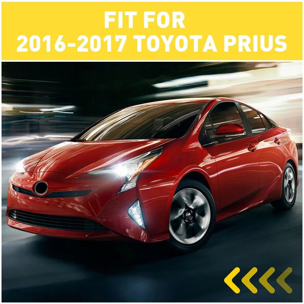 2X Front Bumper Tow Hook Cover Cap For 2016-2017 Toyota Prius Decor Trim Replace 6B93BC-57