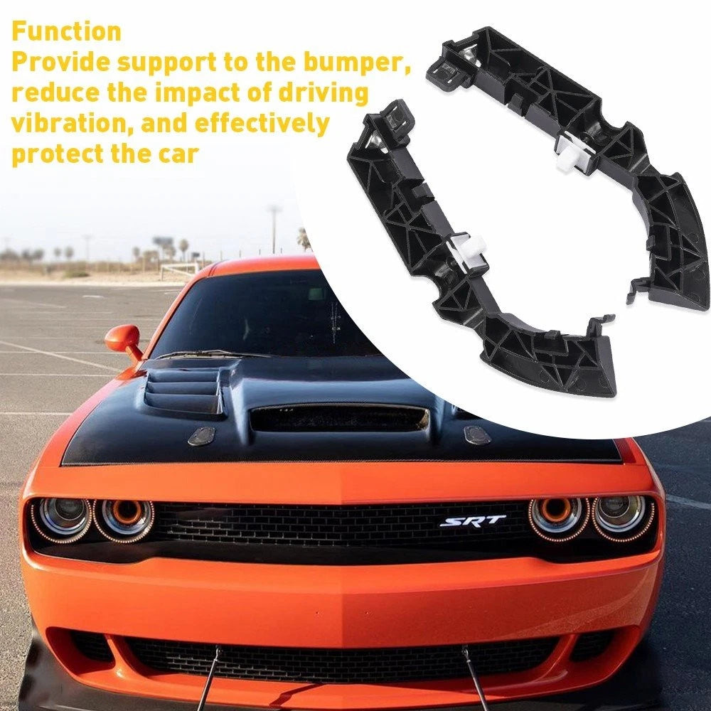 Pair Front Left Right Bumper Support For Brackets Dodge Challenger 2008-2021 EOA 6B93BC-57