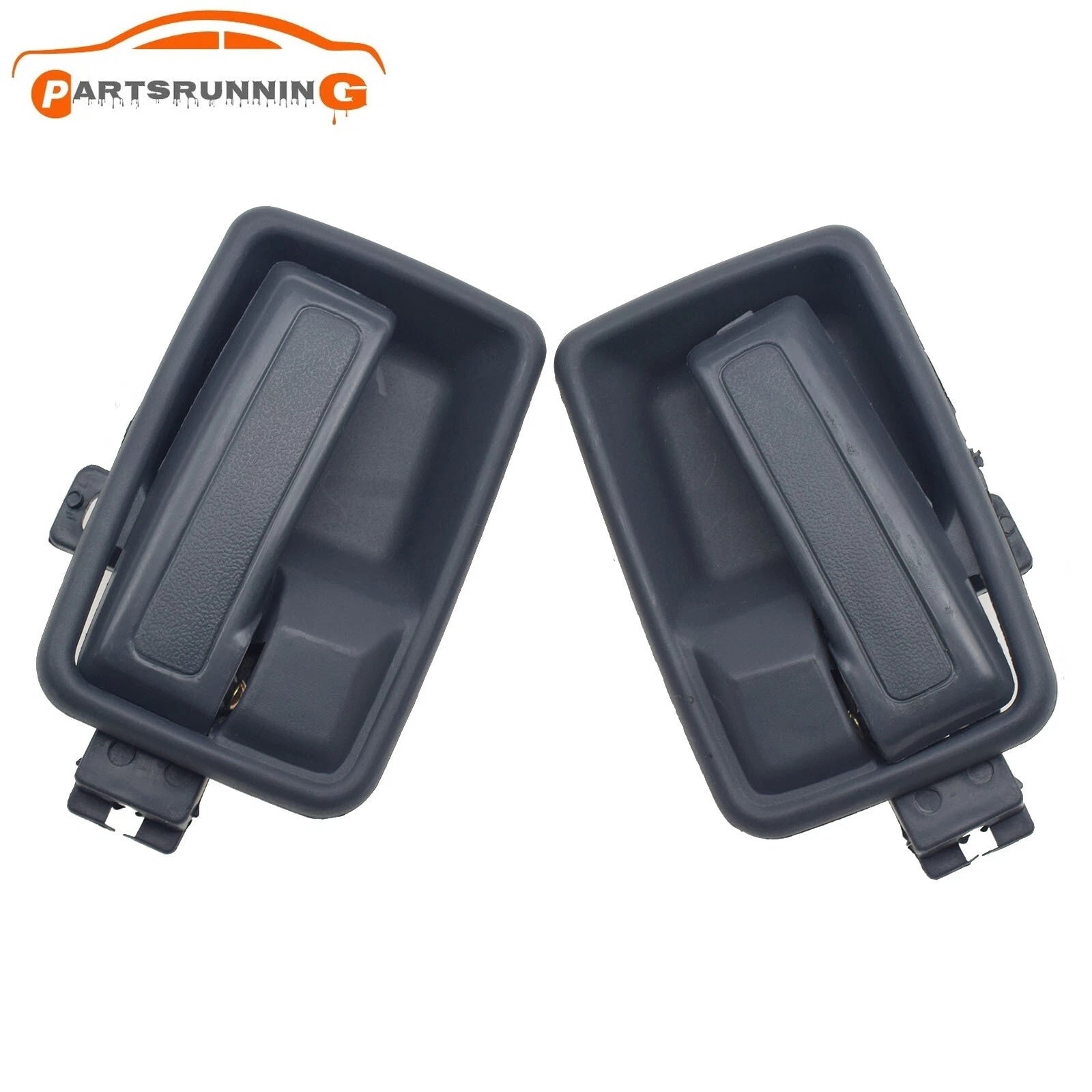 LEFT & RIGHT Inner Door Handle Grey For Isuzu 1988-1995 PICKUP 1984-1991 Trooper 6B93BC-57