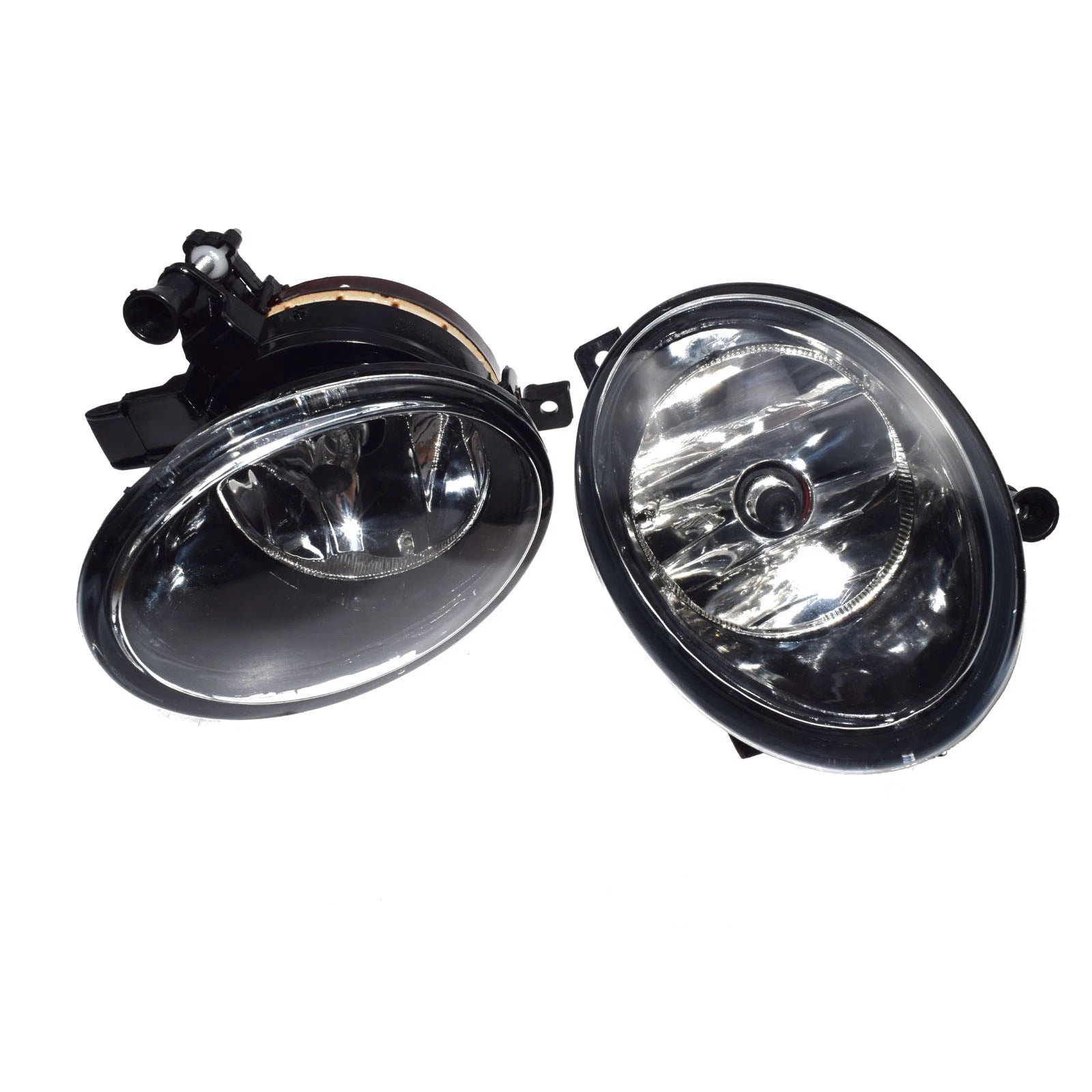 2 PCS Front Convex lens Fog Lamps Lights W/ Bulbs For VW MK6 5K0941699 5K0941700 6B93BC-57