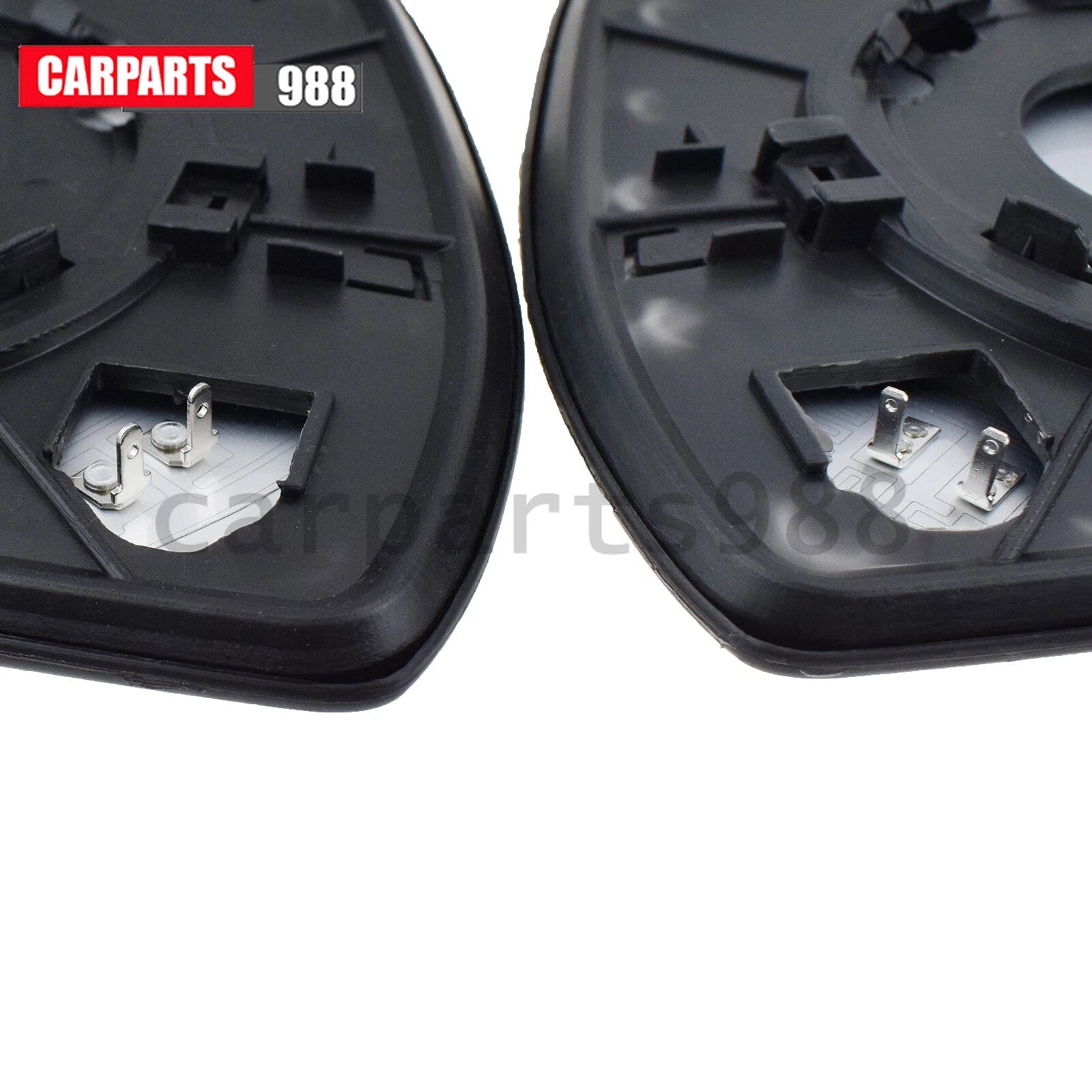 Pair Left Right Side Mirror Glass Heated For 2007-12 Hyundai Veracruz 876113J000 6B93BC-57
