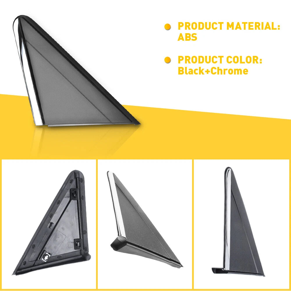 Left Driver Side Mirror Flag Applique Trim for 2008 - 2020 Dodge Grand Caravan A 6B93BC-57