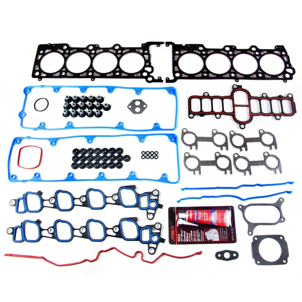 ECCPP Full Gasket Set For 02-04 E-250 Ford F-150 Expedition E-150 4.6L VIN W ECCPP