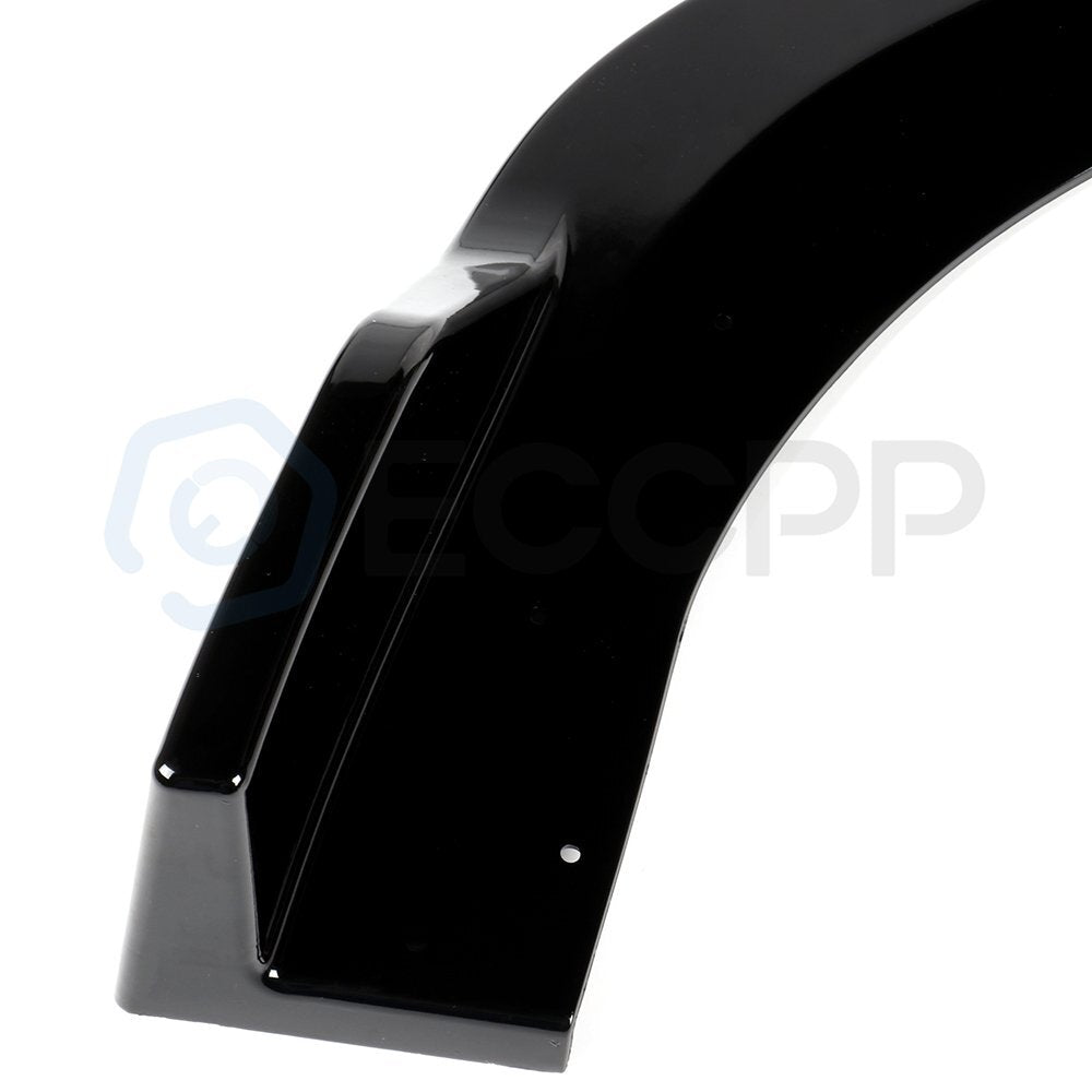 For 2018-2020 Honda Accord Painted Black Front Bumper Lip Spoiler 6B93BC-57