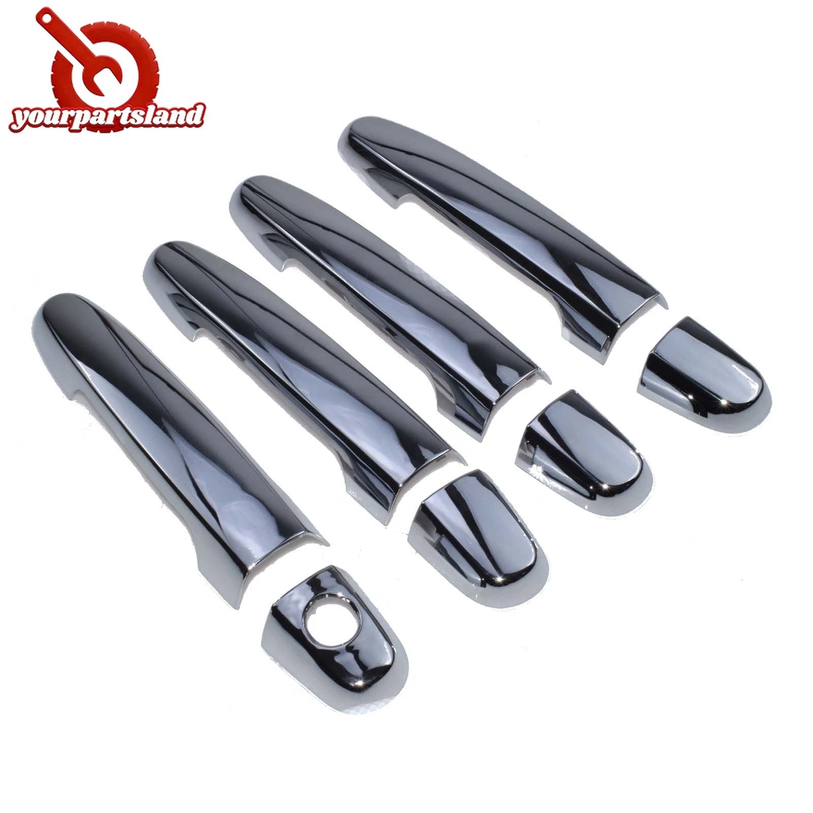 Outside Chrome Door Handle Cover Trim Kit For Toyota Corolla Camry Prius 2009-13 6B93BC-57