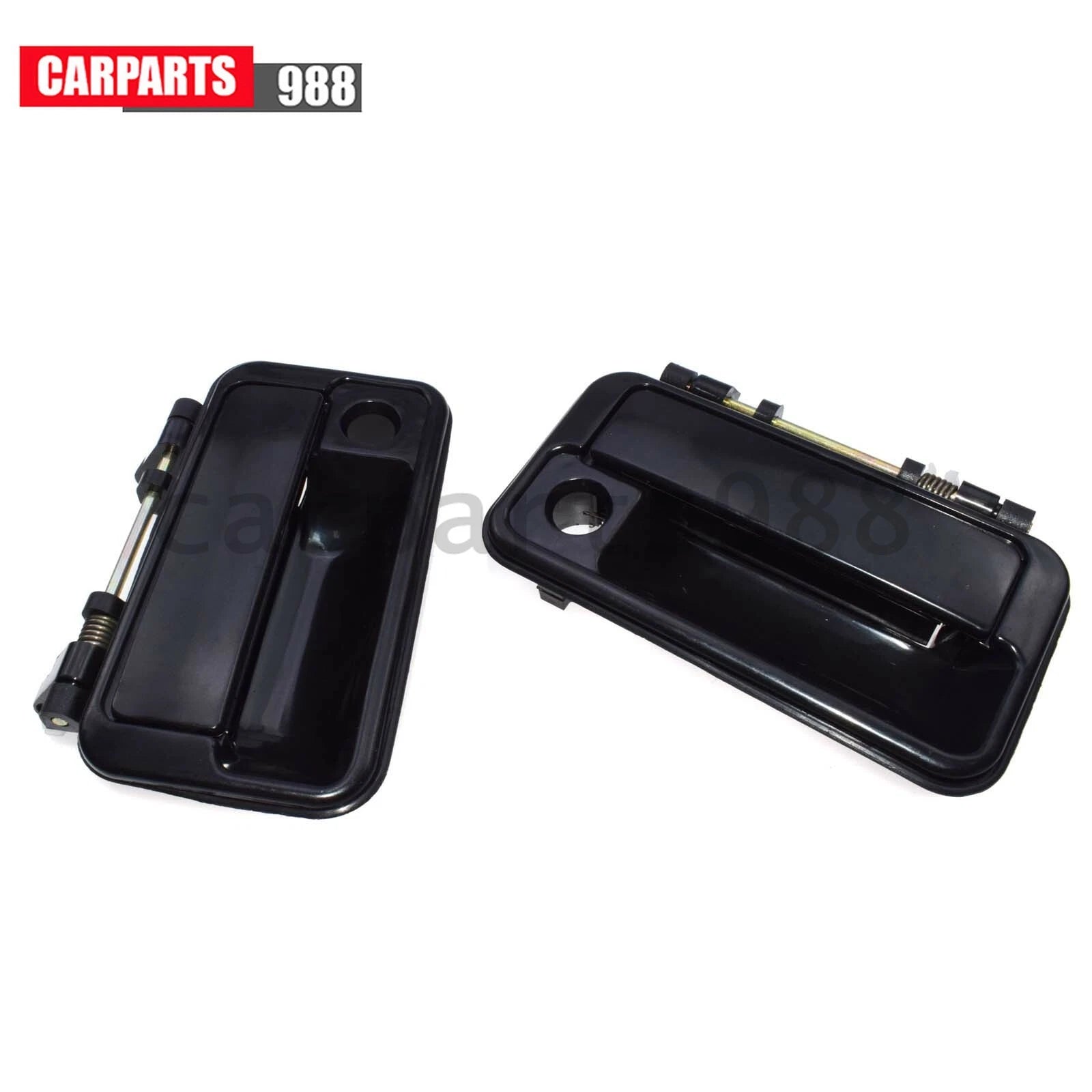Exterior Door Handle Front Left Right Black For 1989-1994 Geo Metro Suzuki Swift 6B93BC-57