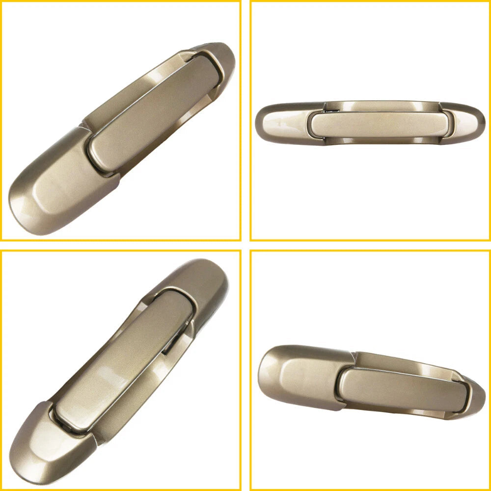 For 1998-2003 Toyota Sienna Beige Exterior Sliding Door Handle Left / Right Rear 6B93BC-57