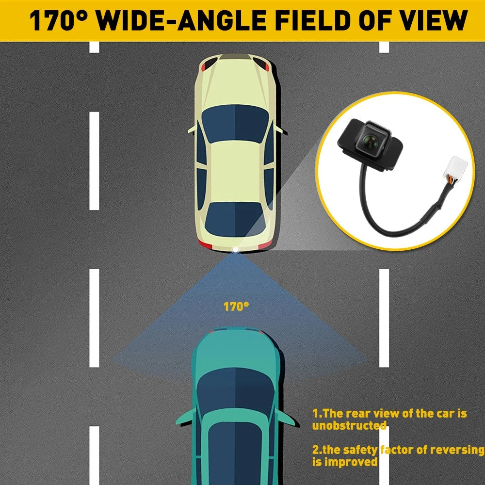 39530-T2A-A21 Rear View Backup Camera Parking for Honda Accord 3.5 2.4 2014-2017 6B93BC-57