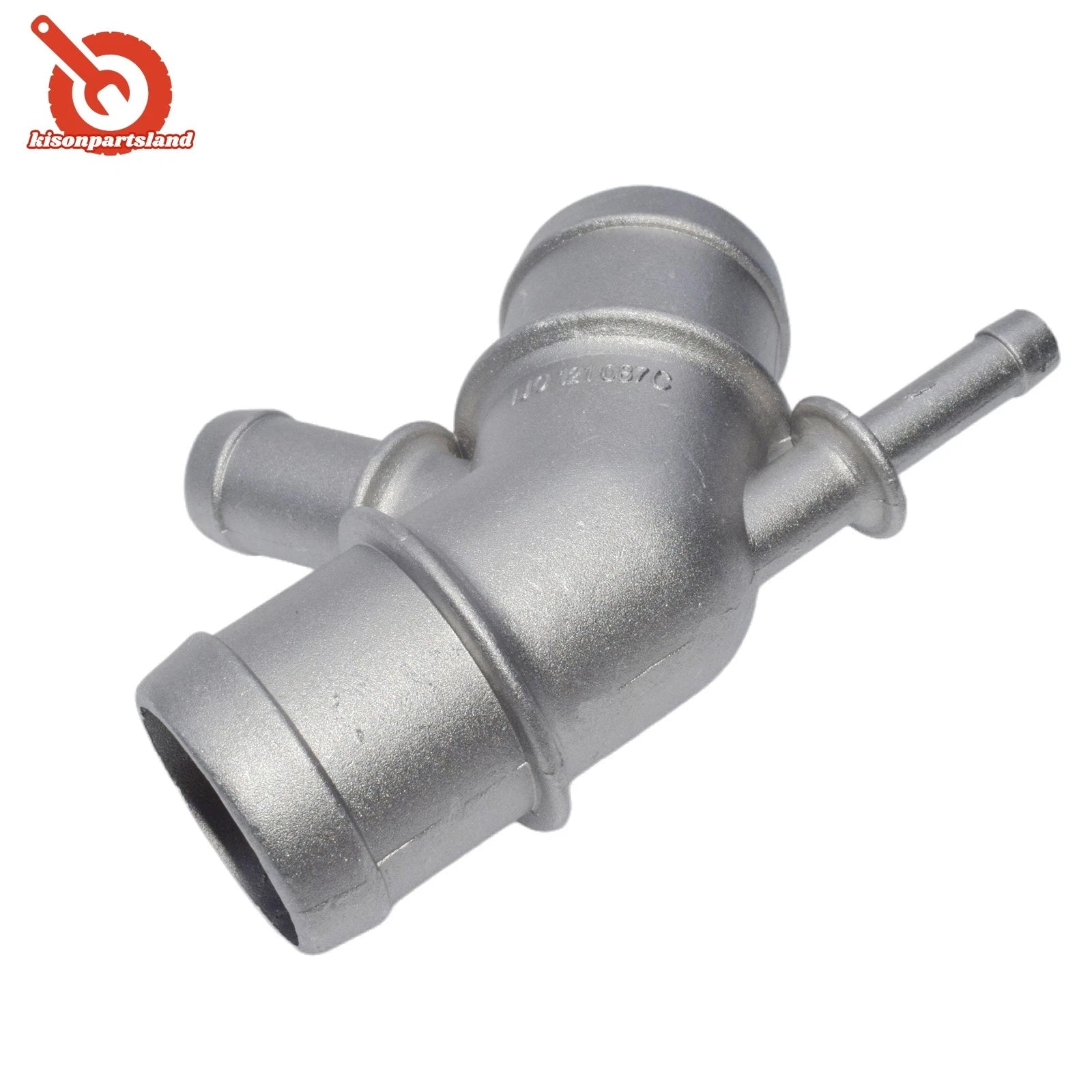 Aluminum Radiator Water Coolant Hose Flange For VW Golf Jetta Audi 1J0121087C 6B93BC-57