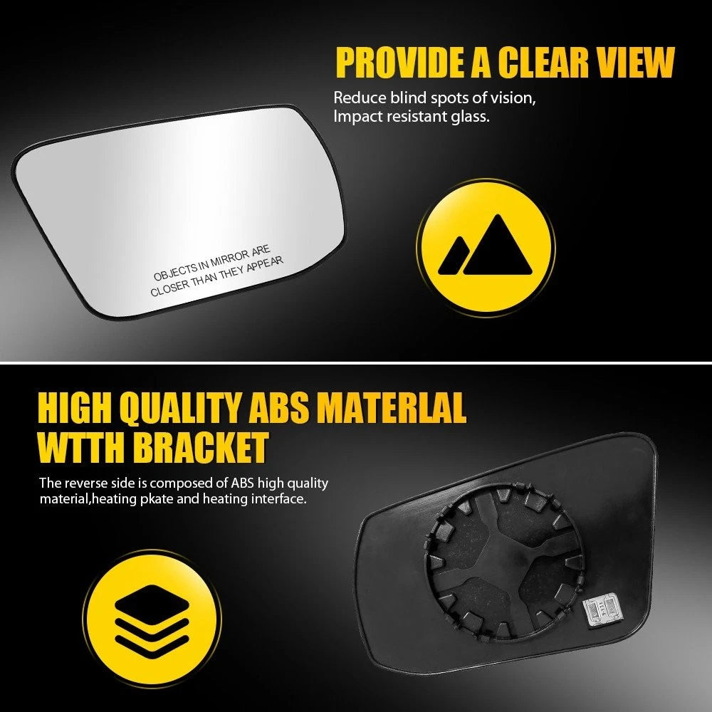 Exterior Side View Door Mirror Glass RH for Nissan 2013 14-17 Altima Base EOA 6B93BC-57
