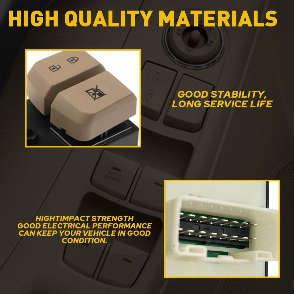 For Elantra Hyundai 2011-2015 Beige Driver Master Door Window switch 935703X000 6B93BC-57