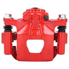 Rear L+R Brake Caliper Ceramic Pad Slotted Rotor Kit For Nissan Altima 2007-2012 6B93BC-57