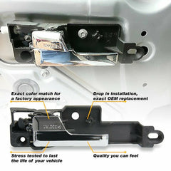 Door Handle For 06-12 FORD Fusion Milan MKZ Chrome Front Left Driver Inside EOA 6B93BC-57
