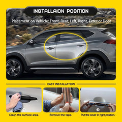 ABS Exterior Door Handle Cover Trim For 2016-2021 Hyundai Tucson Chrome Look EOA 6B93BC-57
