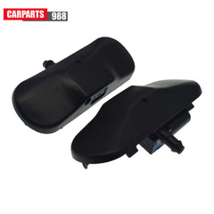 Pair Windshield Washer Spray Nozzle Heated For VW Jetta Golf Mk5 Mk6 Passat B6 6B93BC-57