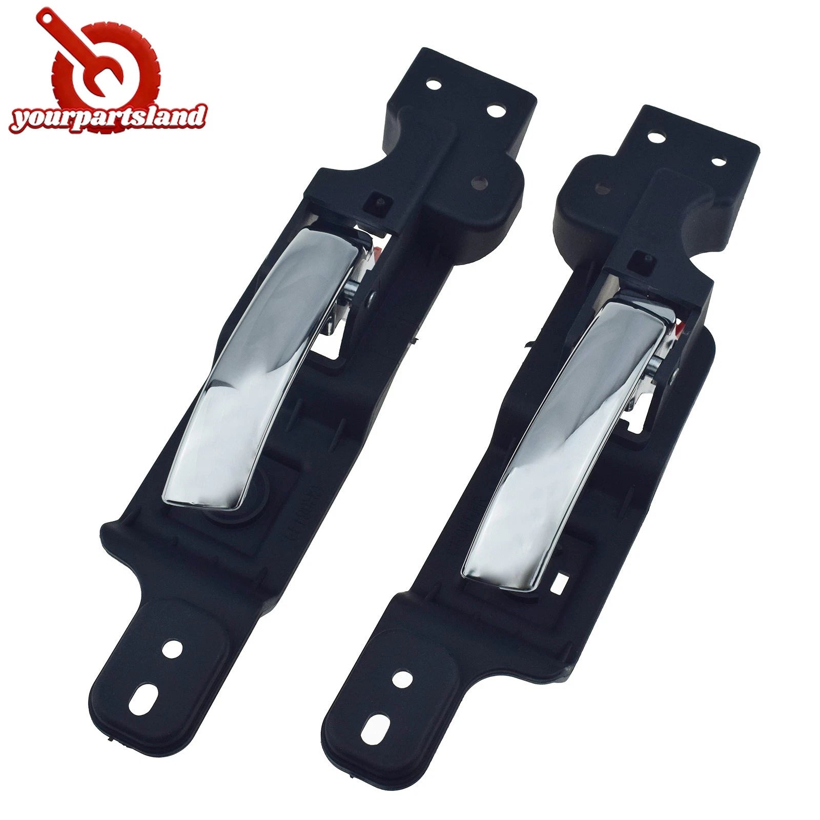 Front Left Right Interior Inside Door Handle For 2008-14 Dodge Challenger Chrome 6B93BC-57