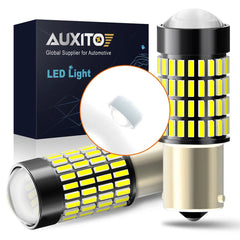 AUXITO 1156/3157/7443/PSX24W Reverse Light Canbus Backup Bulbs Parking White DRL 6B93BC-57