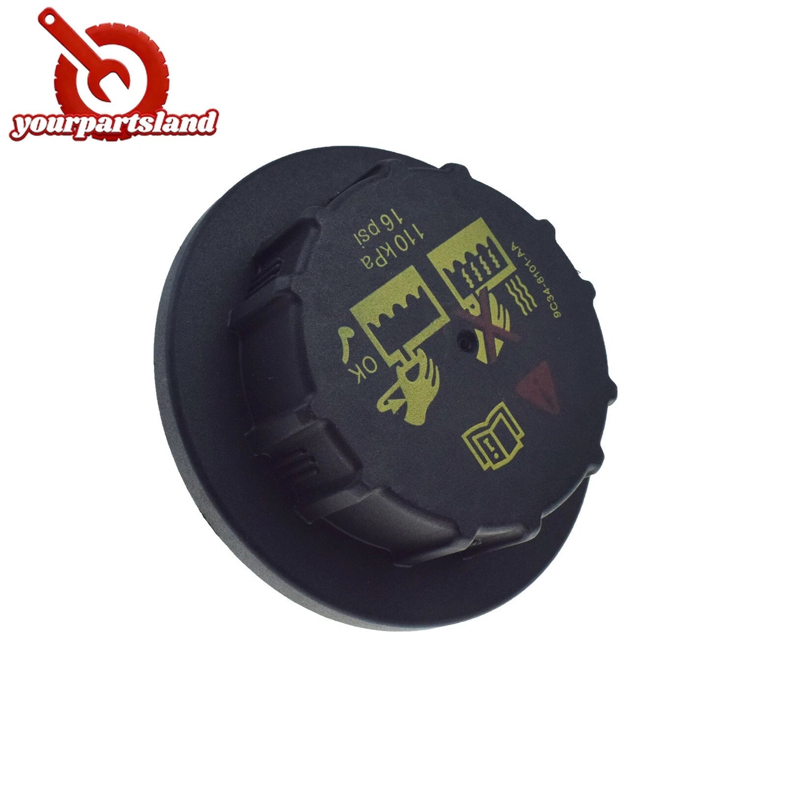 Coolant Reservoir Radiator Cap For Ford Mustang F150 Lincoln Mercury 9C3Z-8101-B 6B93BC-57