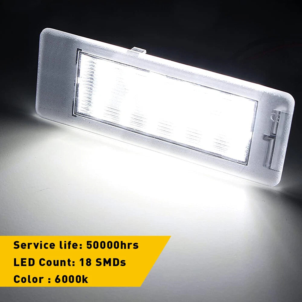 LED License Plate Light For Chevy Corvette Cadillac Buick Acadia GMC 2012 -2020 6B93BC-57