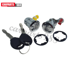 Pair Door Lock Cylinder H0600-3J125 For 98-04 Nissan Frontier Xterra Pathfinder 6B93BC-57