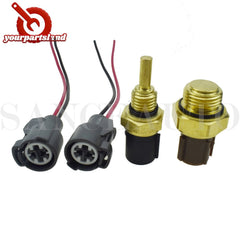 Cooling Fan Switch & Coolant Sensor & Connectors For Honda Odyssey Accord Pilot 6B93BC-57