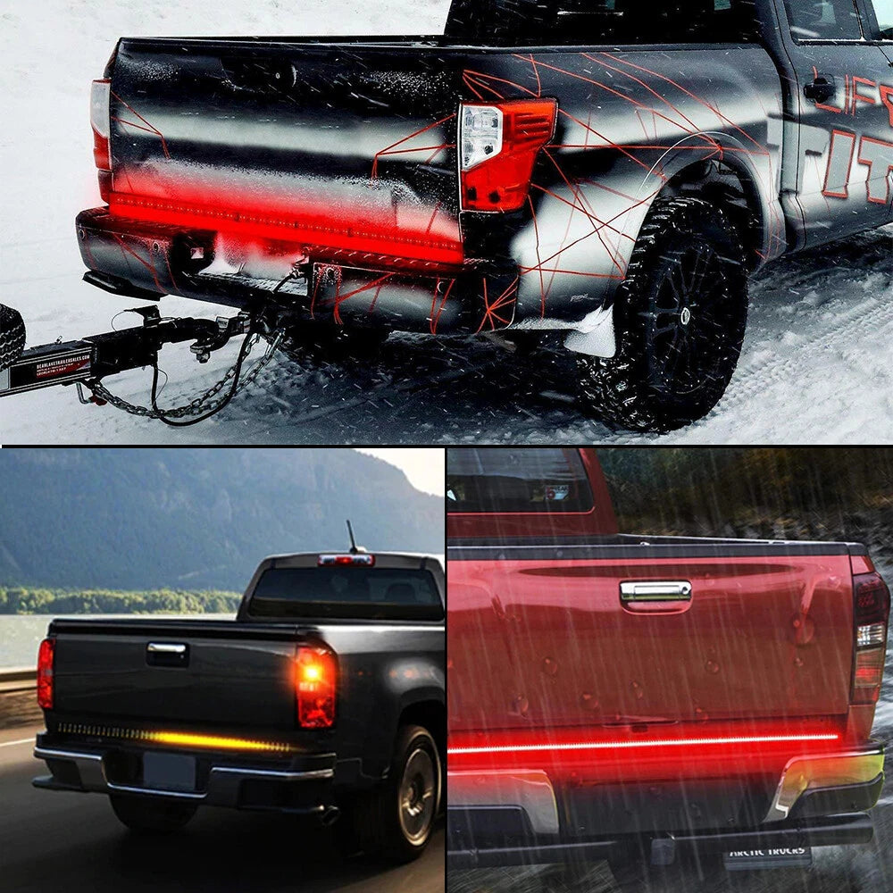 For GMC SIERRA 1500 2500 6 Function LED Truck Strip Rear Tailgate Light Bar EOA 6B93BC-57