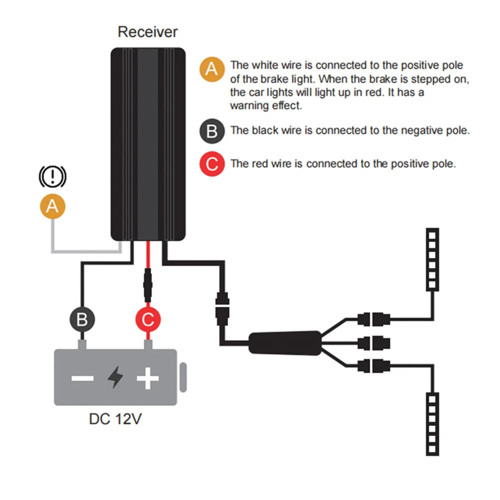 12Pcs Motorcycle RGB LED Under Waterproof Glow Lights Strip Neon Kit Remote USA 6B93BC-57