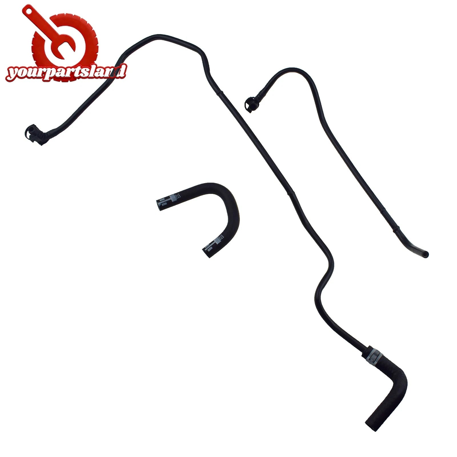 Throttle Body Heater Pipe Hose 3PC For 2011-2018 CHEVY CRUZE SONIC 1.8L 55579102 6B93BC-57