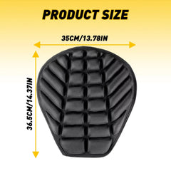 Universal Motorcycle Seat Cover Comfort Gel Seat Cushion Pressure Relief Air Pad 6B93BC-57