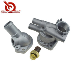 Thermostat Housing Cover & Sensor 3PCS for Honda Civic HR-V Integra 19311P2A000 6B93BC-57