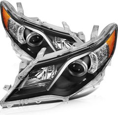 Pair Headlights Assembly For Toyota Camry 12-2014 Headlamps Assembly Replacement 6B93BC-57