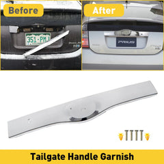 Rear Tailgate Liftgate Handle Garnish for 2004-2009 Toyota Prius 8S2 Chrome US 6B93BC-57
