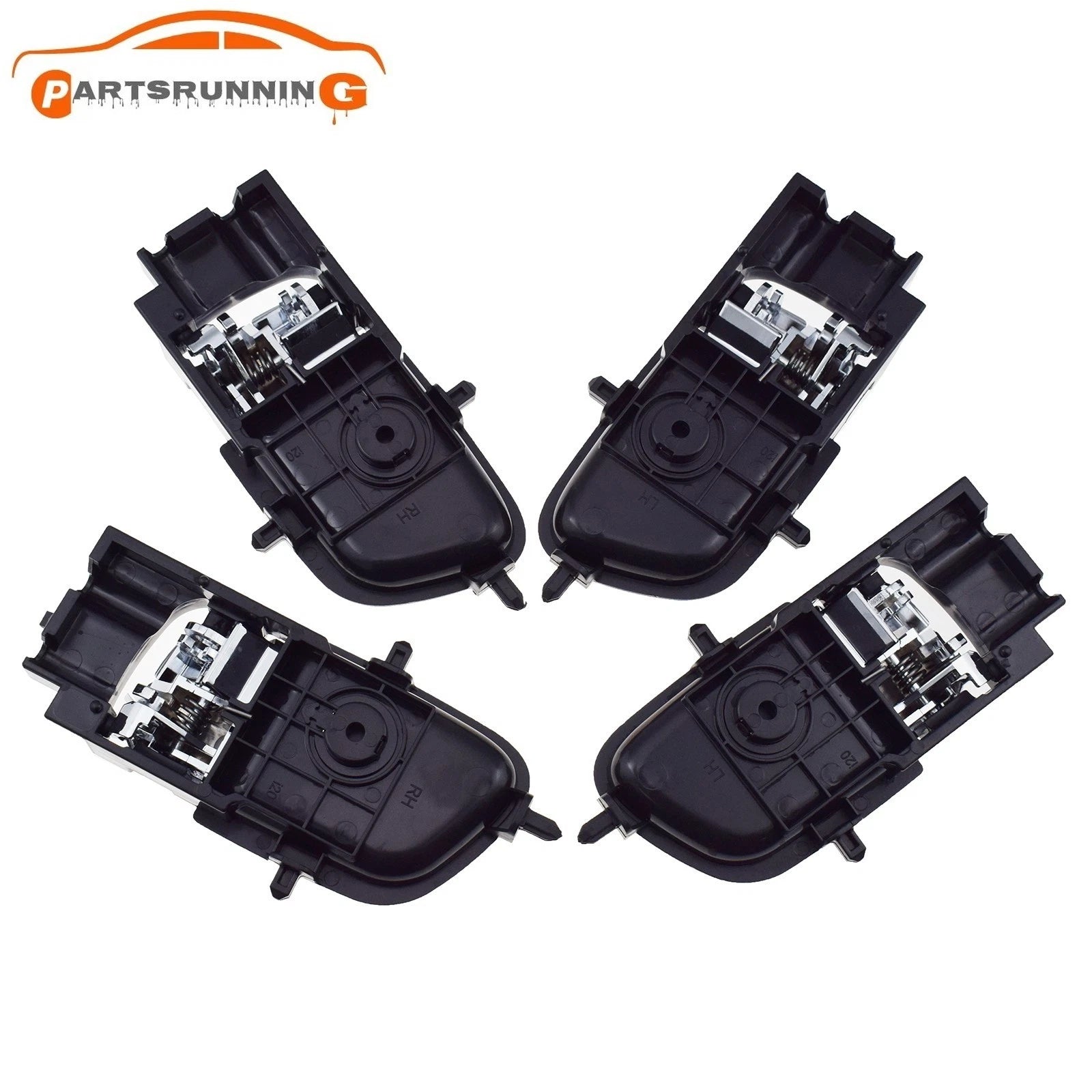 For Hyundai I20 2008-2015 4x Front Rear Left Right Inside Interior Door Handle 6B93BC-57