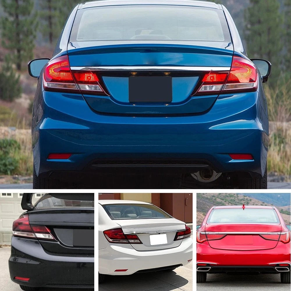 For 2013 2014 2015 Civic Honda Red Lens Rear Lower Bumper Reflector Left & Right 6B93BC-57