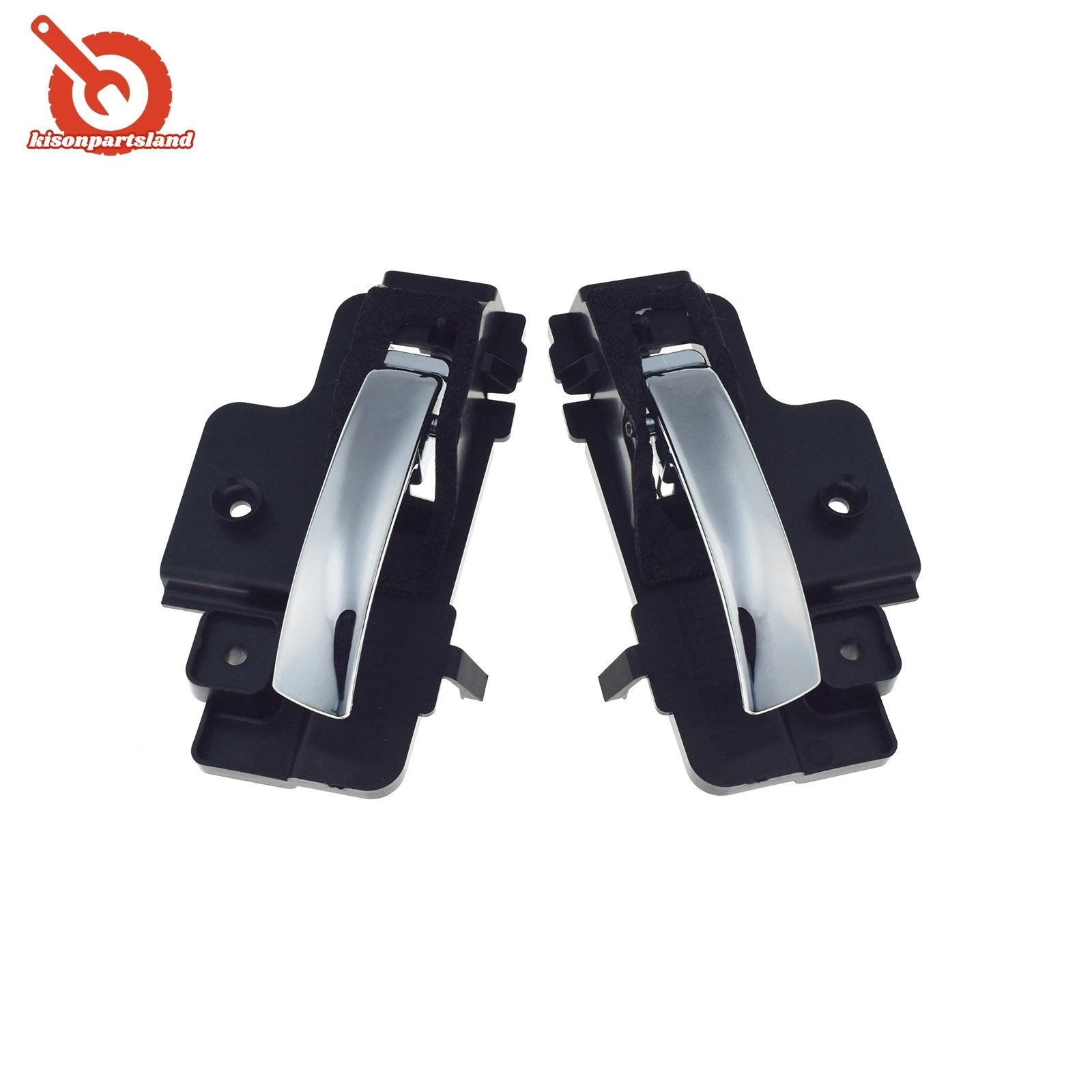 Interior Inside Door Handle Chrome For 07-12 Dodge Caliber 07-10 Jeep Compass 6B93BC-57