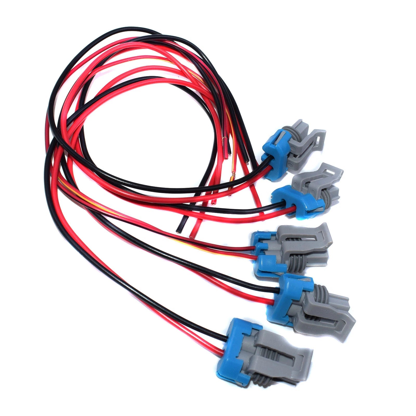 5PCS Horn Connector Pigtail Wiring For GM Buick Cadillac GMC Pontiac15306302 6B93BC-57